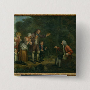 Macaron Carré 5 Cm La famille de Calas avant Voltaire chez Ferney