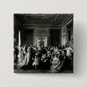 Macaron Carré 5 Cm La famille de la Reine Victoria, 1887