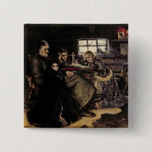 Macaron Carré 5 Cm La famille de Menshikov en Beriozovo, 1883