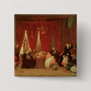 Macaron Carré 5 Cm La famille de trappe, 1870-71