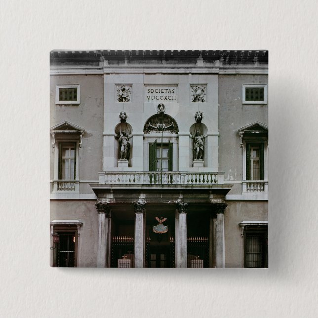 Macaron Carré 5 Cm La Fenice de Teatro de mamie (Devant)