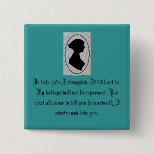 Macaron Carré 5 Cm La fierté de Jane Austen