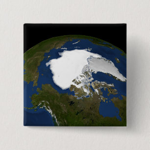 Macaron Carré 5 Cm La glace de mer arctique en 2005