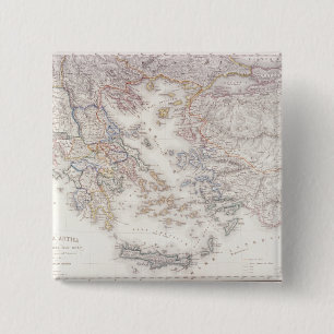 Macaron Carré 5 Cm La Grèce antique