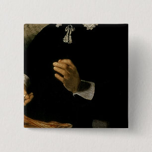 Macaron Carré 5 Cm La leçon d'anatomie de Dr. Nicolaes Tulp, 1632