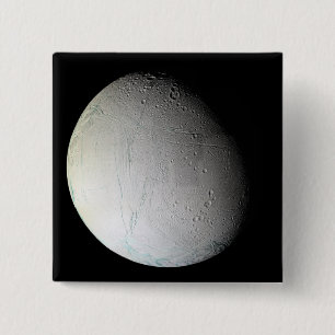 Macaron Carré 5 Cm La lune de Saturne Encelade 3