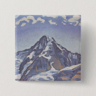 Macaron Carré 5 Cm La Montagne Des Moines Aux Nuages (Ferdinand Hodle
