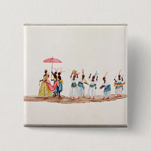 Macaron Carré 5 Cm La reine et sa suite