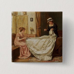 Macaron Carré 5 Cm La robe de mariage