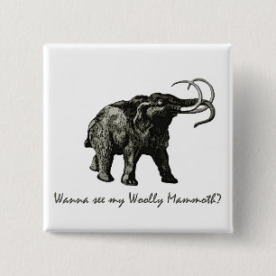 Macaron Carré 5 Cm Laine Mammoth Pin