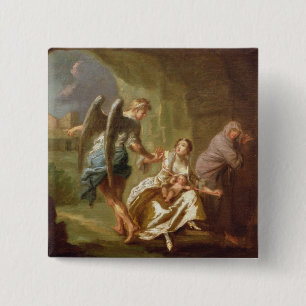 Macaron Carré 5 Cm L'ange de la pitié, c.1746 (huile sur la toile)