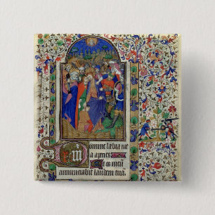 Macaron Carré 5 Cm Lat 1156 f.133 le baiser des judas, des heures o