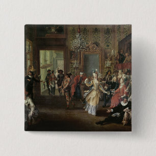 Macaron Carré 5 Cm Le bal costumé