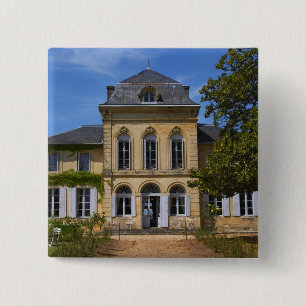 Macaron Carré 5 Cm Le bâtiment principal du château, rénové par