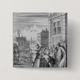 Macaron Carré 5 Cm Le bouclier divisé