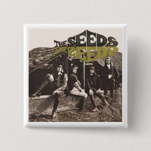 Macaron Carré 5 Cm Le bouton de graines