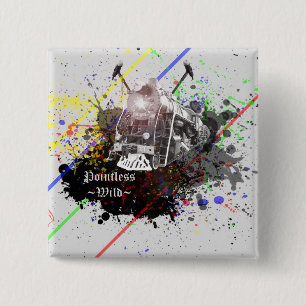 Macaron Carré 5 Cm Le bouton sauvage