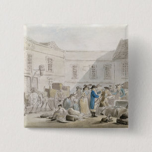 Macaron Carré 5 Cm Le bureau de douane à Boulogne (la semaine avec l