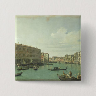 Macaron Carré 5 Cm Le canal grand du pont de Rialto