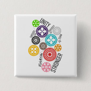 Macaron Carré 5 Cm Le coffre-fort avec moi des dents ajustent le