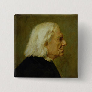 Macaron Carré 5 Cm Le compositeur Franz Liszt, 1884
