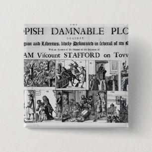 Macaron Carré 5 Cm Le damnable papal