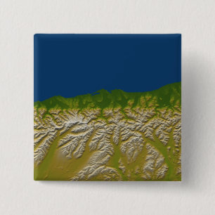 Macaron Carré 5 Cm Le défaut alpin le long de la côte ouest