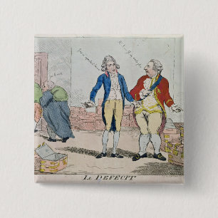 Macaron Carré 5 Cm Le Deficit, 1788