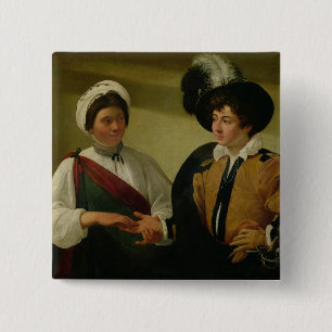 Macaron Carré 5 Cm Le diseur de bonne aventure, c.1596-97