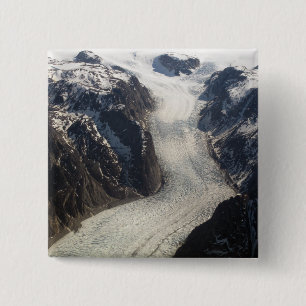 Macaron Carré 5 Cm Le glacier de Sondrestrom au Groenland
