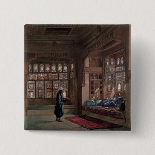 Macaron Carré 5 Cm Le harem de cheik Sadat, le Caire, 1870