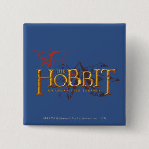 MACARON CARRÉ 5 CM LE HOBBIT : UN VOYAGE INATTENDU™
