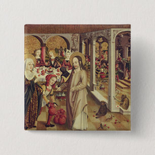 Macaron Carré 5 Cm Le mariage chez Cana, c.1500