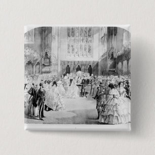 Macaron Carré 5 Cm Le mariage de Victoria