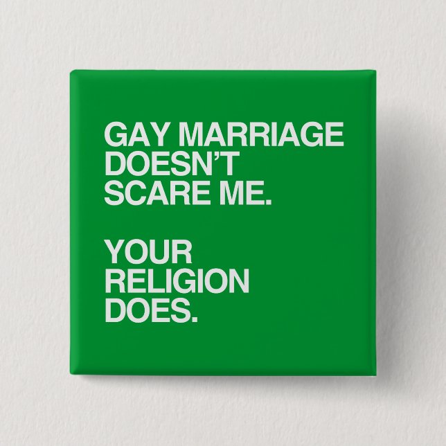 MACARON CARRÉ 5 CM LE MARIAGE HOMOSEXUEL NE M'EFFRAYE PAS - .PNG (Devant)