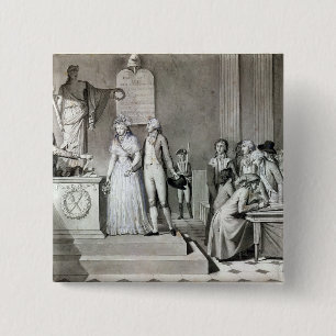 Macaron Carré 5 Cm Le mariage républicain