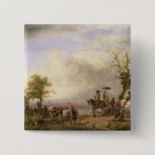 Macaron Carré 5 Cm Le mariage rural