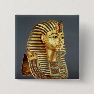 Macaron Carré 5 Cm Le masque funéraire de Tutankhamun