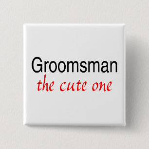 Macaron Carré 5 Cm Le mignon (Groomsman)
