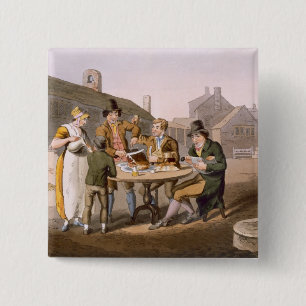 Macaron Carré 5 Cm Le milieu de l'été Ève, du "costume de Yorkshir