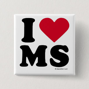 MACARON CARRÉ 5 CM LE MISSISSIPPI - "J'AIME LA MILLISECONDE" "QUE