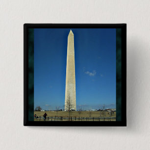Macaron Carré 5 Cm Le monument de Washington