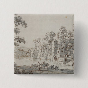 Macaron Carré 5 Cm Le moulin à eau par Ford
