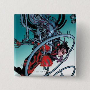 Macaron Carré 5 Cm Le Nouveau 52 - Superboy #1