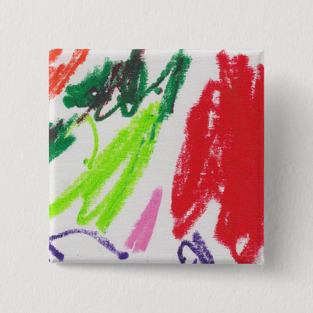 Macaron Carré 5 Cm Le Pin impressionnant d'Aden (Devant)