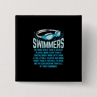 Macaron Carré 5 Cm Le Poison de Swimming Lover
