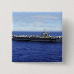 Macaron Carré 5 Cm Le porte-avions USS Abraham Lincoln 2