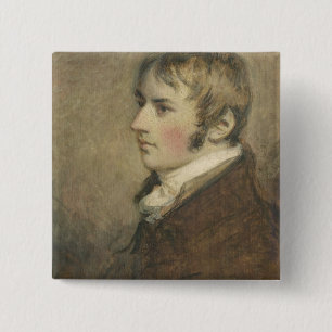 Macaron Carré 5 Cm Le portrait de John Constable (1776-1837) a