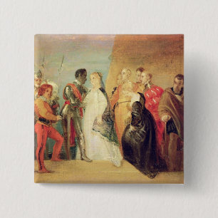 Macaron Carré 5 Cm Le retour d'Othello, Loi II, scène II de 'Othe