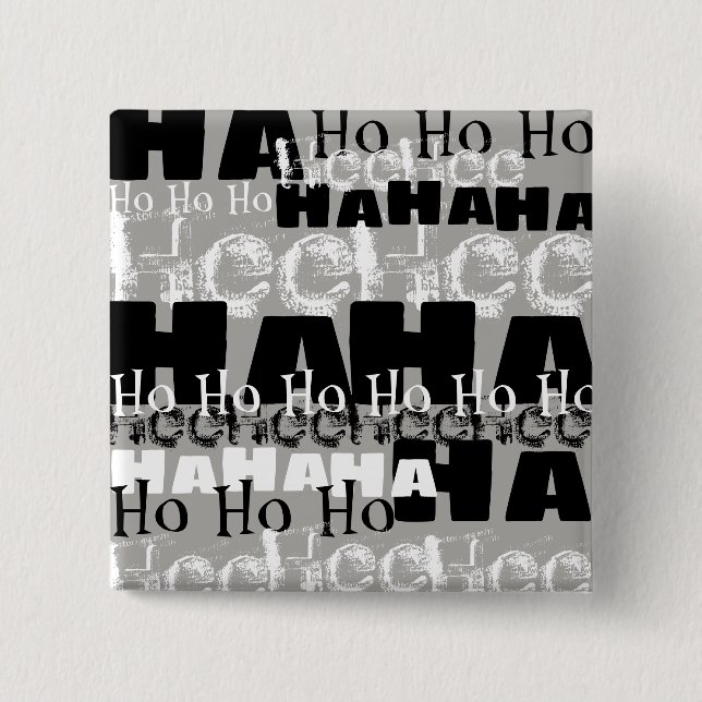 Macaron Carré 5 Cm Le rire maniaque (Devant)